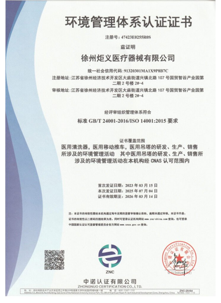 juyimedtech Environmental & Process Compliance