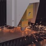 Laser Cutting Sheet Metal for Medical Cart Parts in Juyi Medical Factory