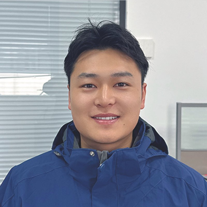 Technician at Juyi Medical involved in endoscopy cart production and assembly process