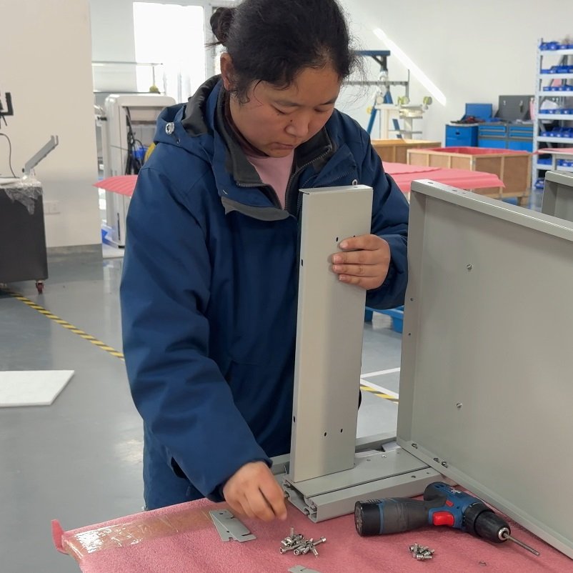 power system installation for medical cart electrical setup by Juyi Medical