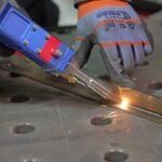 laser welding process for medical cart structure manufacturing by Juyi Medical