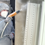 medical cart powder coating process in manufacturing factory