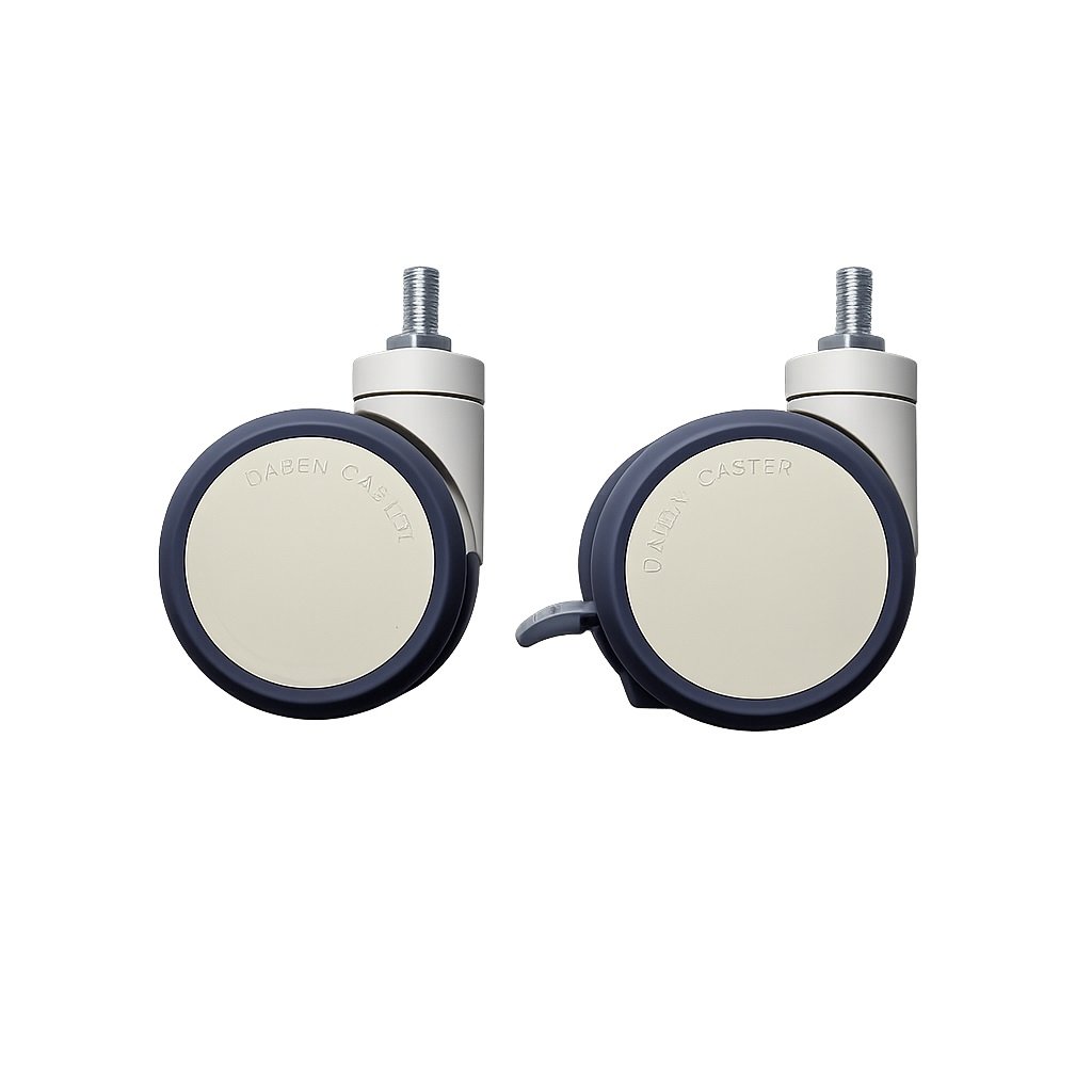 5 inch medical cart caster wheel with brake for endoscopy cart mobility