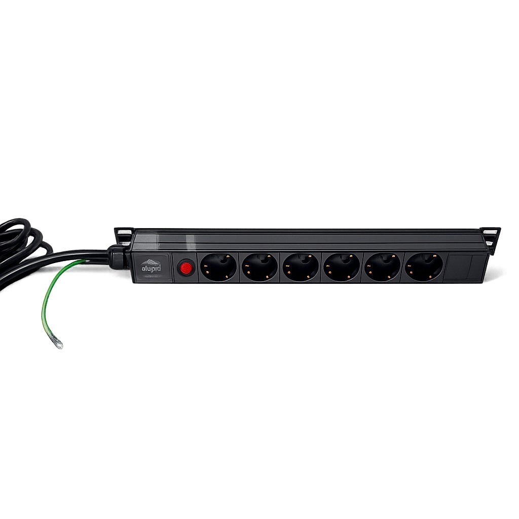 EU standard integrated power strip for medical cart built-in power distribution